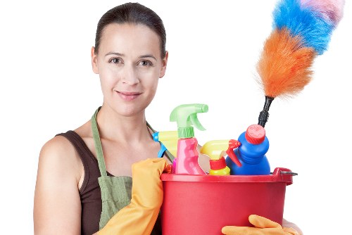 Professional house cleaning in a Ruislip living room