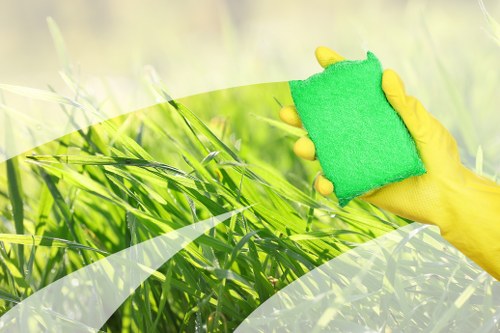 Professional upholstery cleaning in Ruislip for a fabric sofa