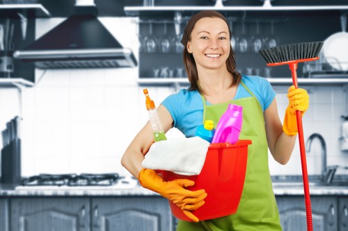 Carpet cleaning in a Ruislip home interior
