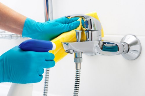 Ruislip cleaning team handling deep cleaning tasks in a modern property