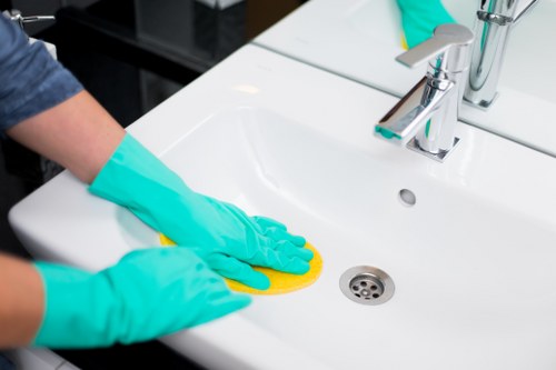 Commercial cleaning company in Ruislip maintaining a bright office space